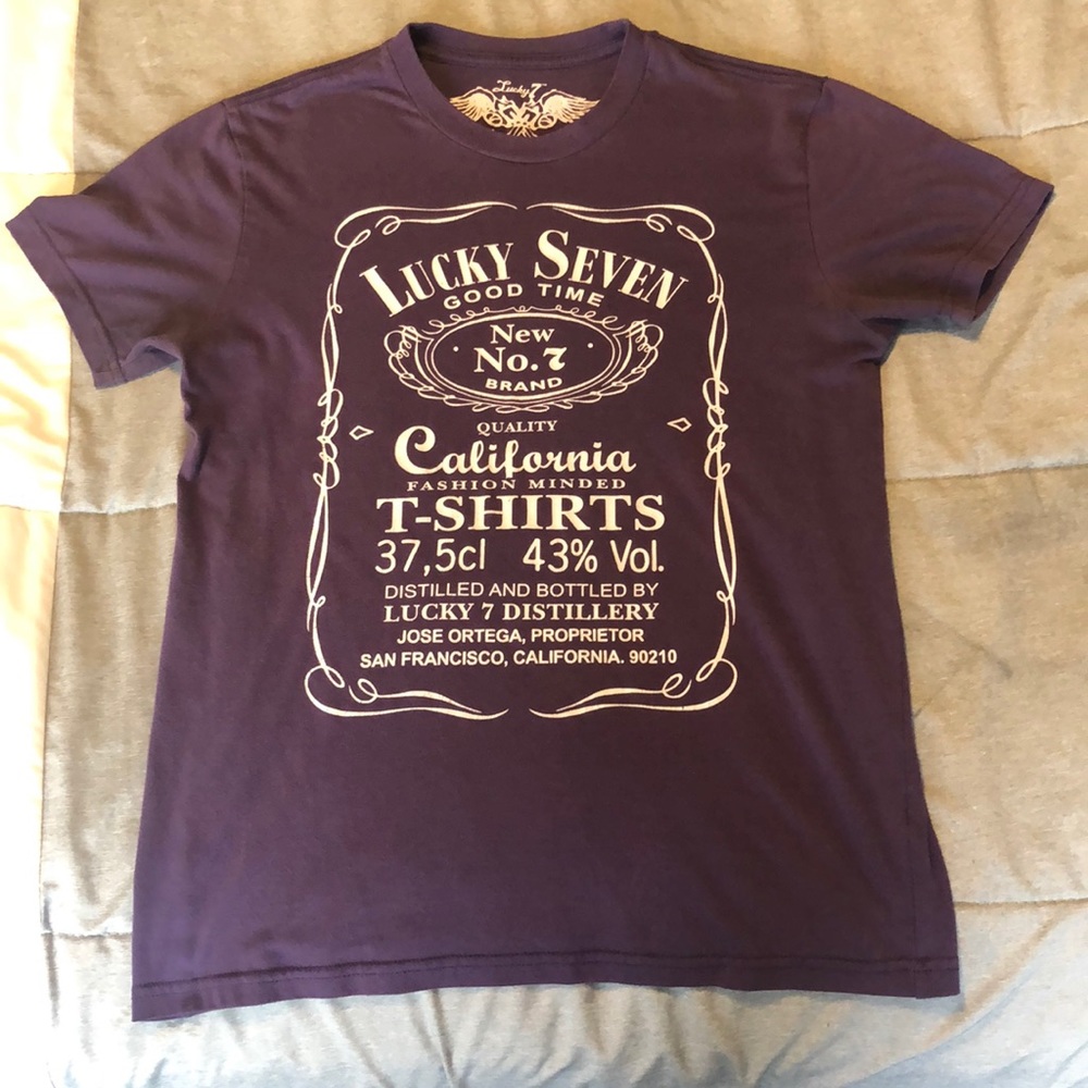 Lucky 7 T-Shirt, Size Small